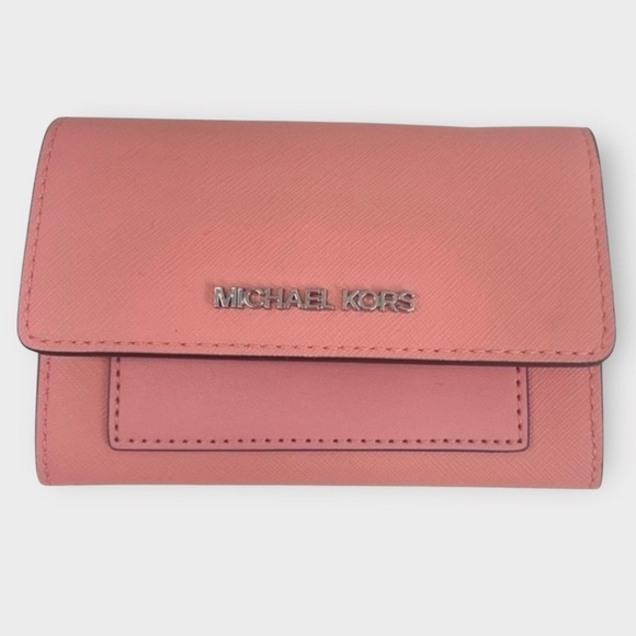 Michael Kors Jet Set Medium 2-in-1 Wallet Primrose - Picture 1 of 4